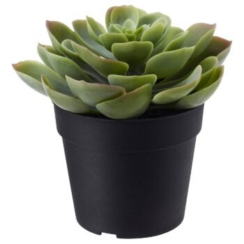 Artificial potted plant, in/outdoor Succulent, 9 cm