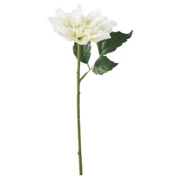 Artificial flower, in/outdoor/Dahlia white, 30 cm